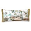 Scully & Scully Handpainted White Cranes Degourne Silk Pillows
