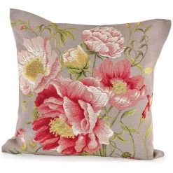 Scully & Scully Peony On Grey Tapestry Pillows -Home Decor Shop unnamed file 837