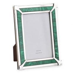 Scully & Scully Malachite & Sterling Silver Frames