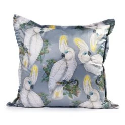 Scully & Scully White Cockatoo Silk Pillows 3 Scully & Scully White Cockatoo Silk Pillows -Home Decor Shop unnamed file 887