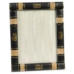 Scully & Scully Leather Books Picture Frames, Black -Home Decor Shop unnamed file 923