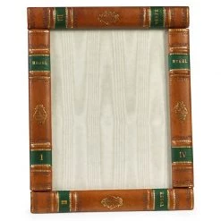 Scully & Scully Leather Books Picture Frames, Brown -Home Decor Shop unnamed file 951