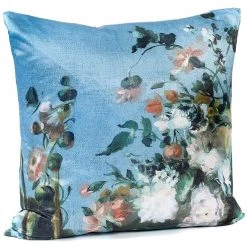 Scully & Scully Bouquet On Blue Pillows