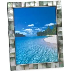 Scully & Scully Black Lip Shell Nickel Trim Frame -Home Decor Shop unnamed file 968