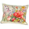 Scully & Scully Handpainted Floral Silk Pillows